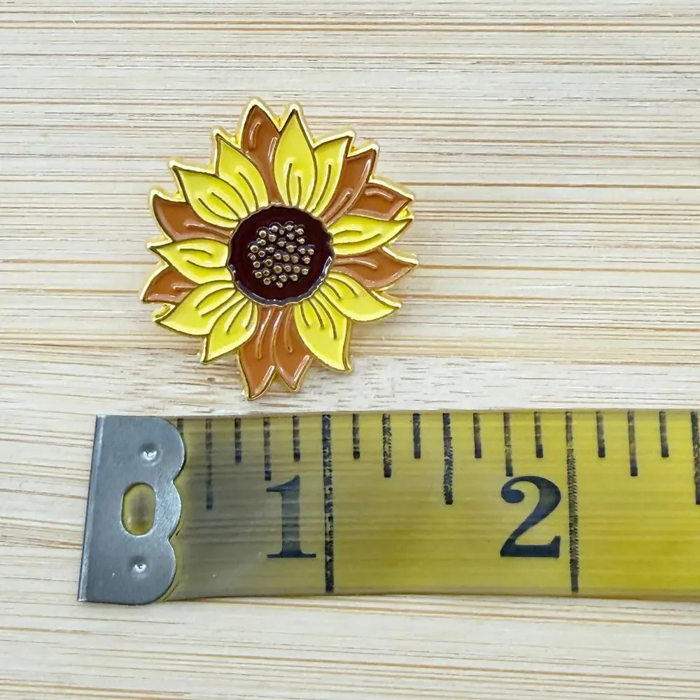 Sunflower Soft Enamel Pin